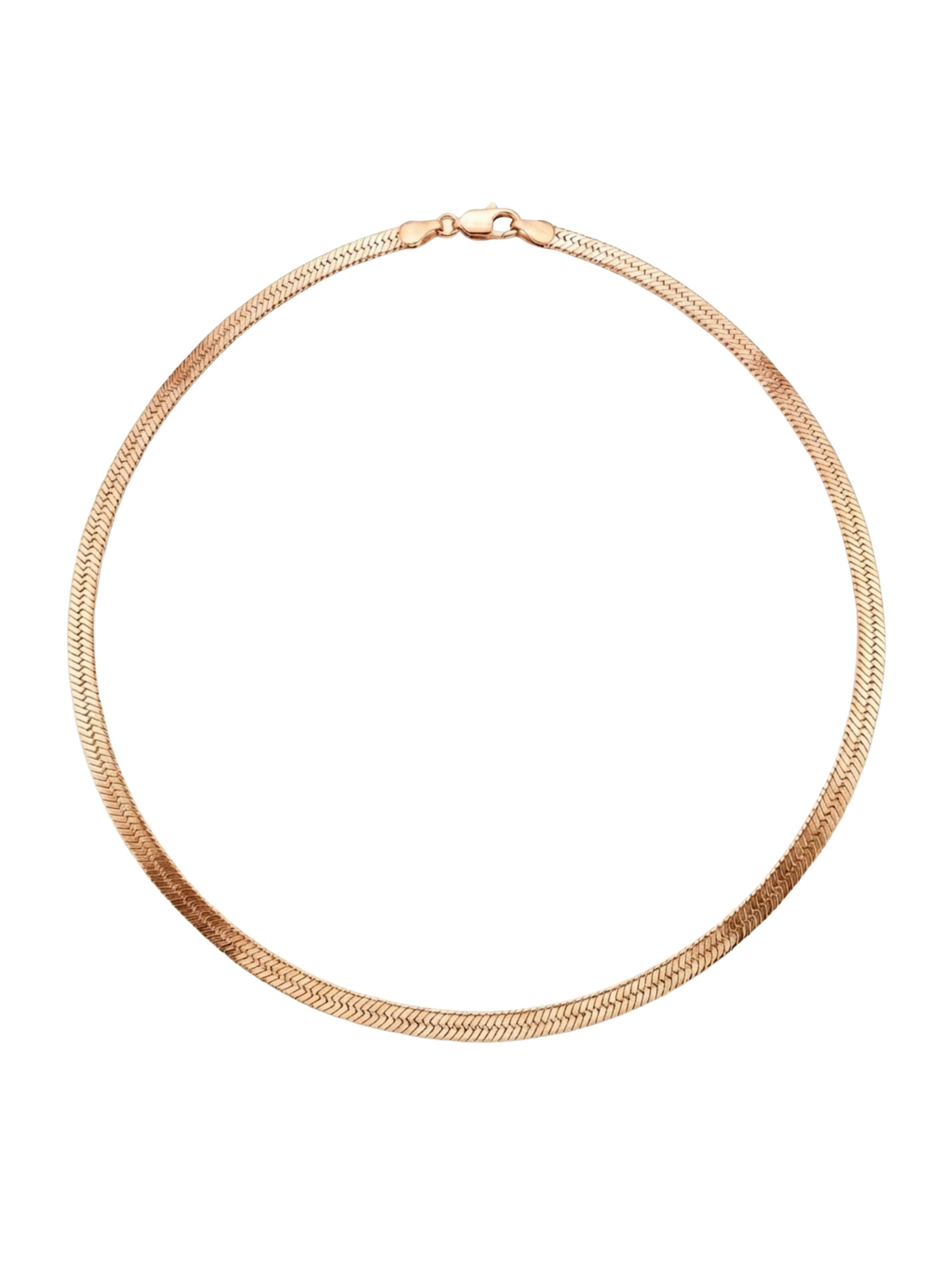 Einzelstück Necklace 'Italian' in Rose gold, Item view