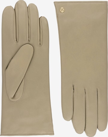 Roeckl Vingerhandschoenen 'Hamburg' in Beige: voorkant