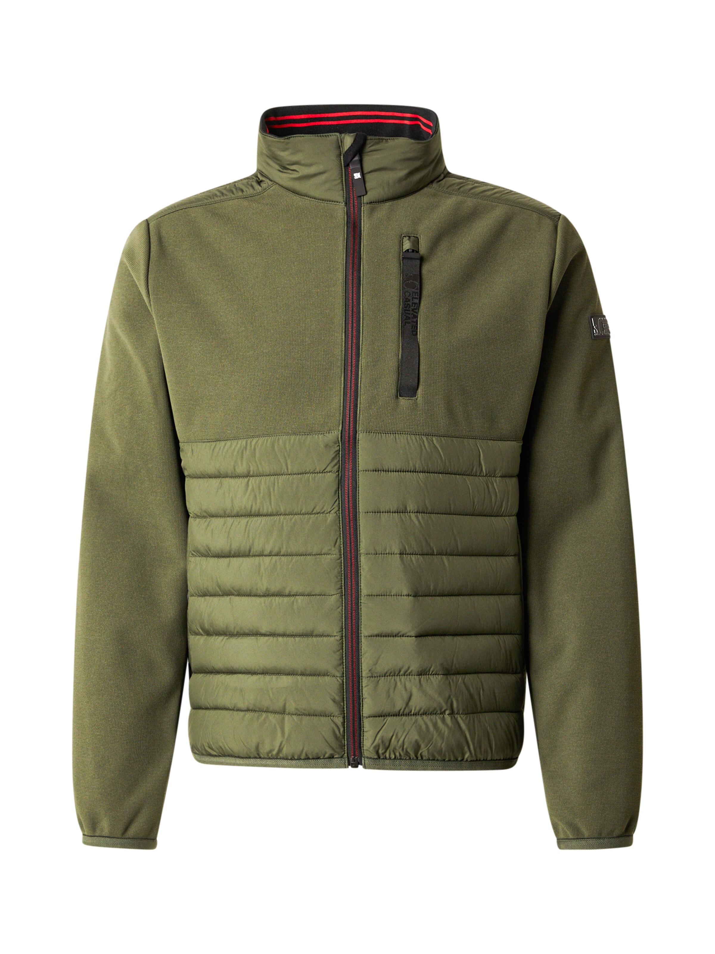 s.Oliver Демисезонная куртка в Зеленый: спереди