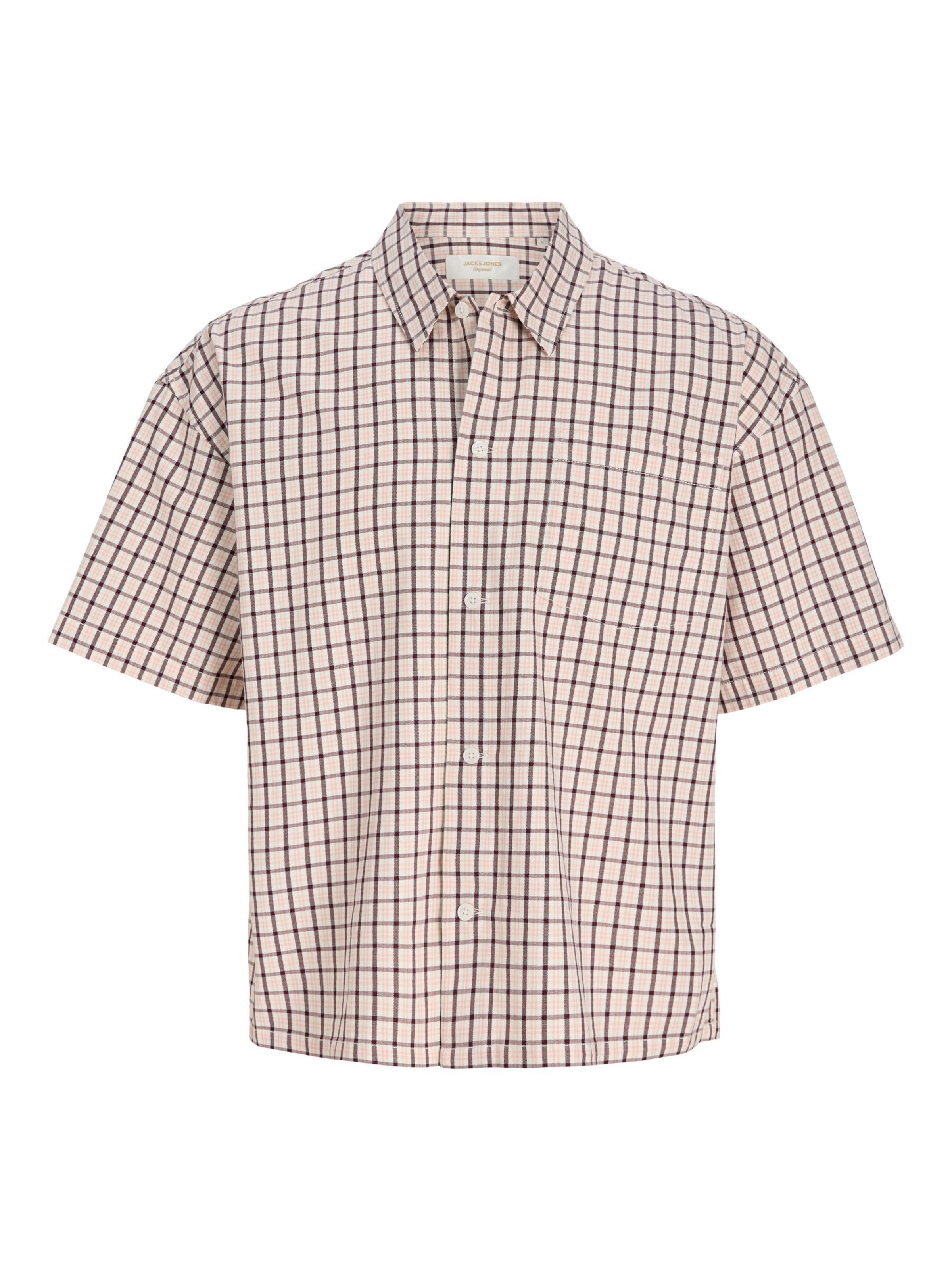 Jack & Jones Junior Comfort Fit Skjorte i hvid: forside