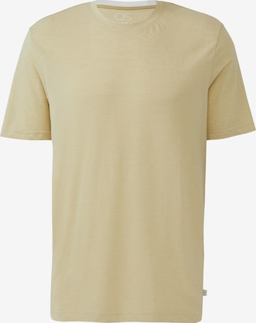 T-Shirt QS en vert : devant