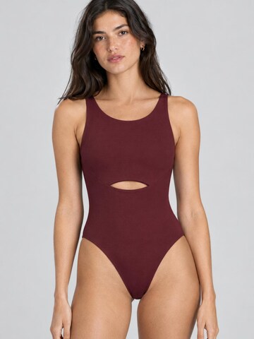Classique Maillot de bain modelant 'Judith' Jayne en rouge