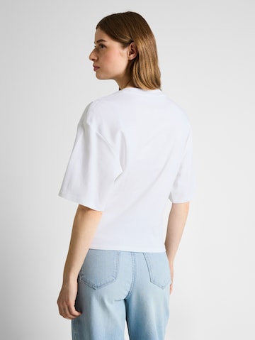T-shirt TOM TAILOR DENIM en blanc