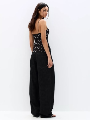 Pull&Bear Топ в черно