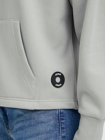 Giacca di felpa 'Sanice' di Oxmo in grigio
