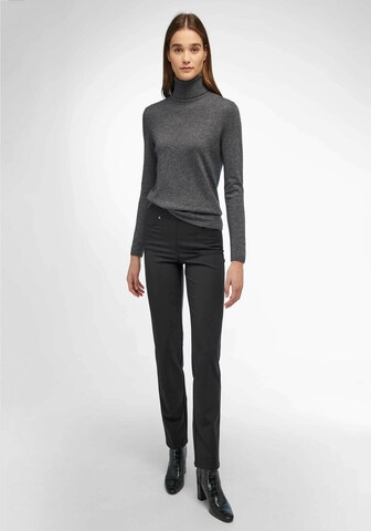 include Rollkragen-Pullover in Grau