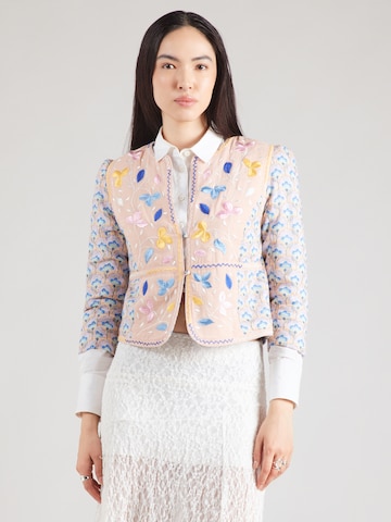 Derhy Tussenjas 'OMAN' in Blauw: voorkant