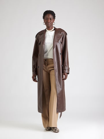 Maglietta 'Au44tumn' di ZABAIONE in bianco