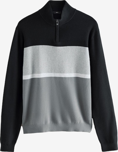 Next Neulepaita värissä harmaa / vaaleanharmaa / tummanharmaa / musta, Tuotenäkymä