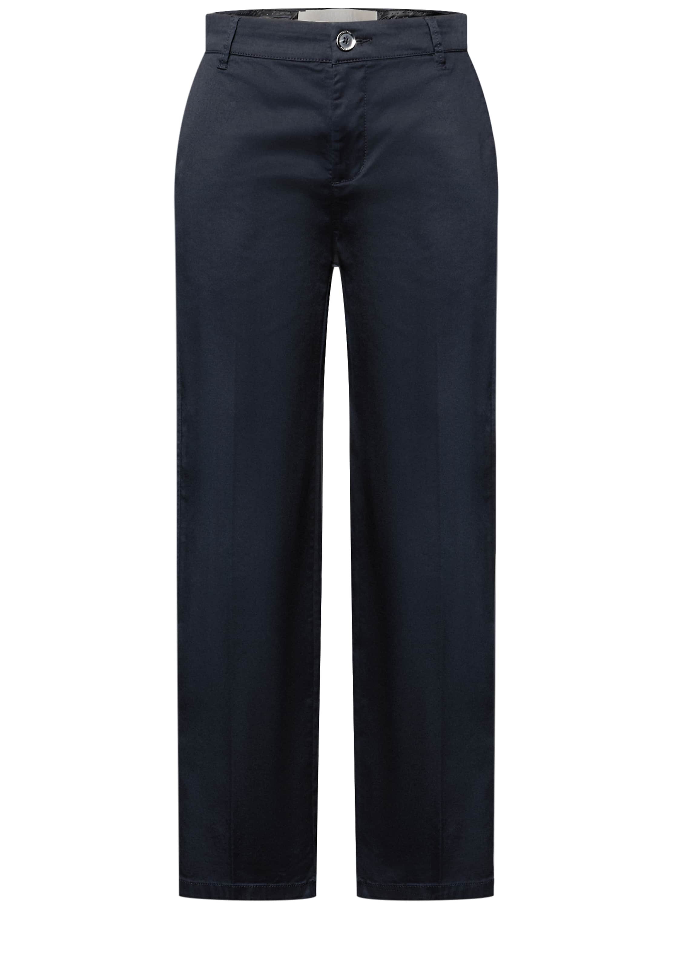 STREET ONE Chino Pants in Blue: front