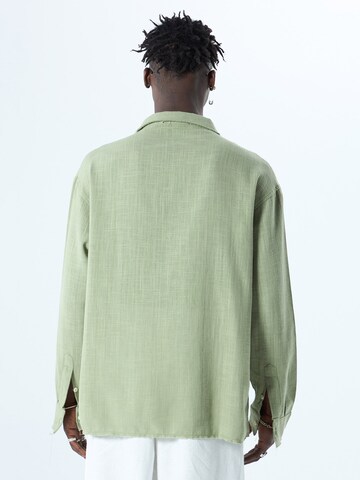VAMOS CLO Comfort fit Overhemd 'Longview' in Groen