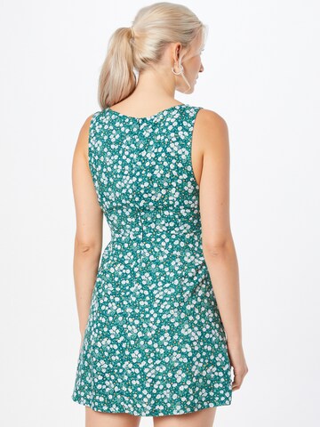 Motel Summer Dress 'ENSLEE' in Green