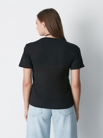 C&City T-Shirt in Schwarz