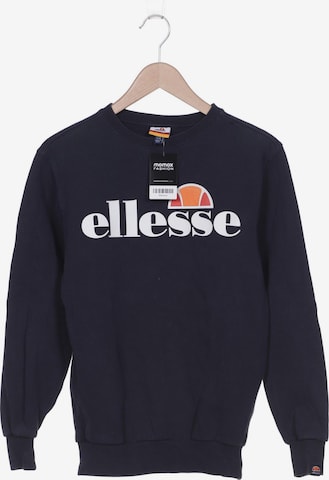 ELLESSE Sweatshirt & Zip-Up Hoodie in XS in Blue: front