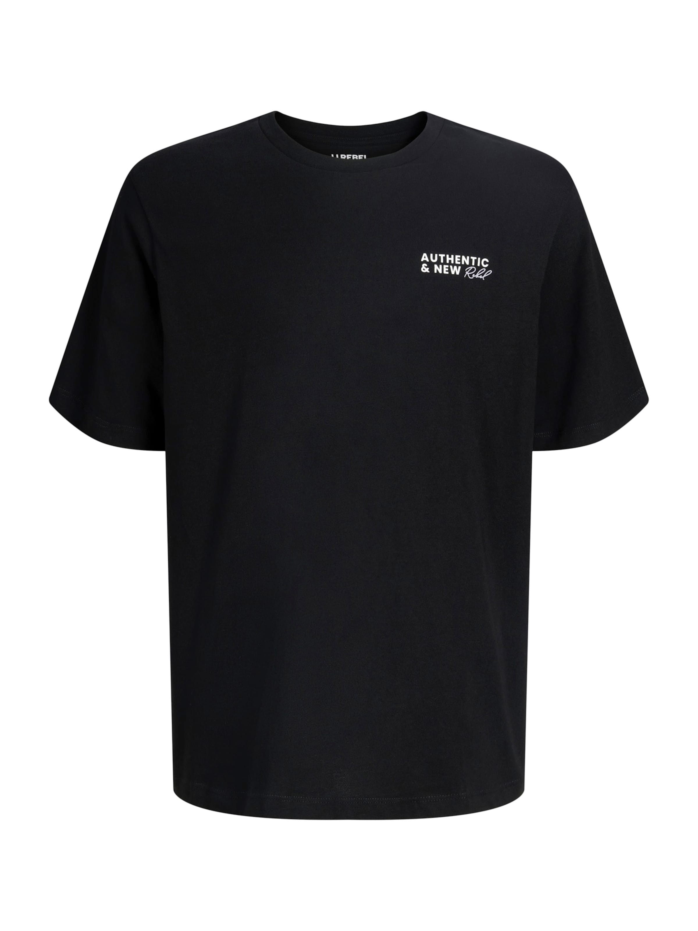 JJ Rebel Shirt 'JREBHAYDEN' in Zwart: voorkant