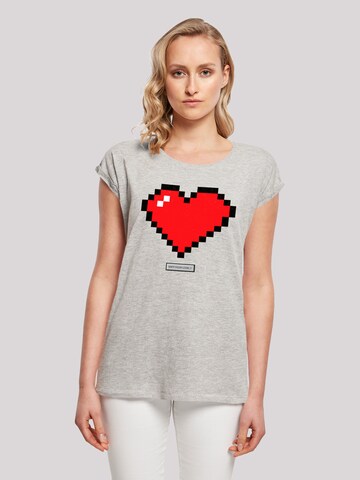 F4NT4STIC Shirt in Grau: Vorderseite