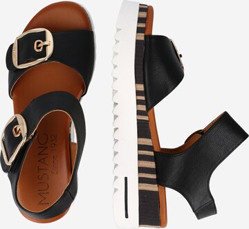 MUSTANG Sandals in Black