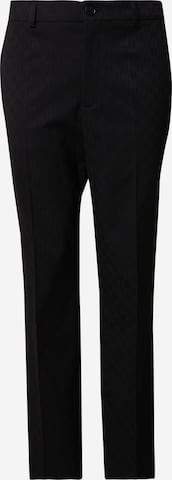 juoda Karl Lagerfeld Siaurėjantis Kelnės su kantu: priekis