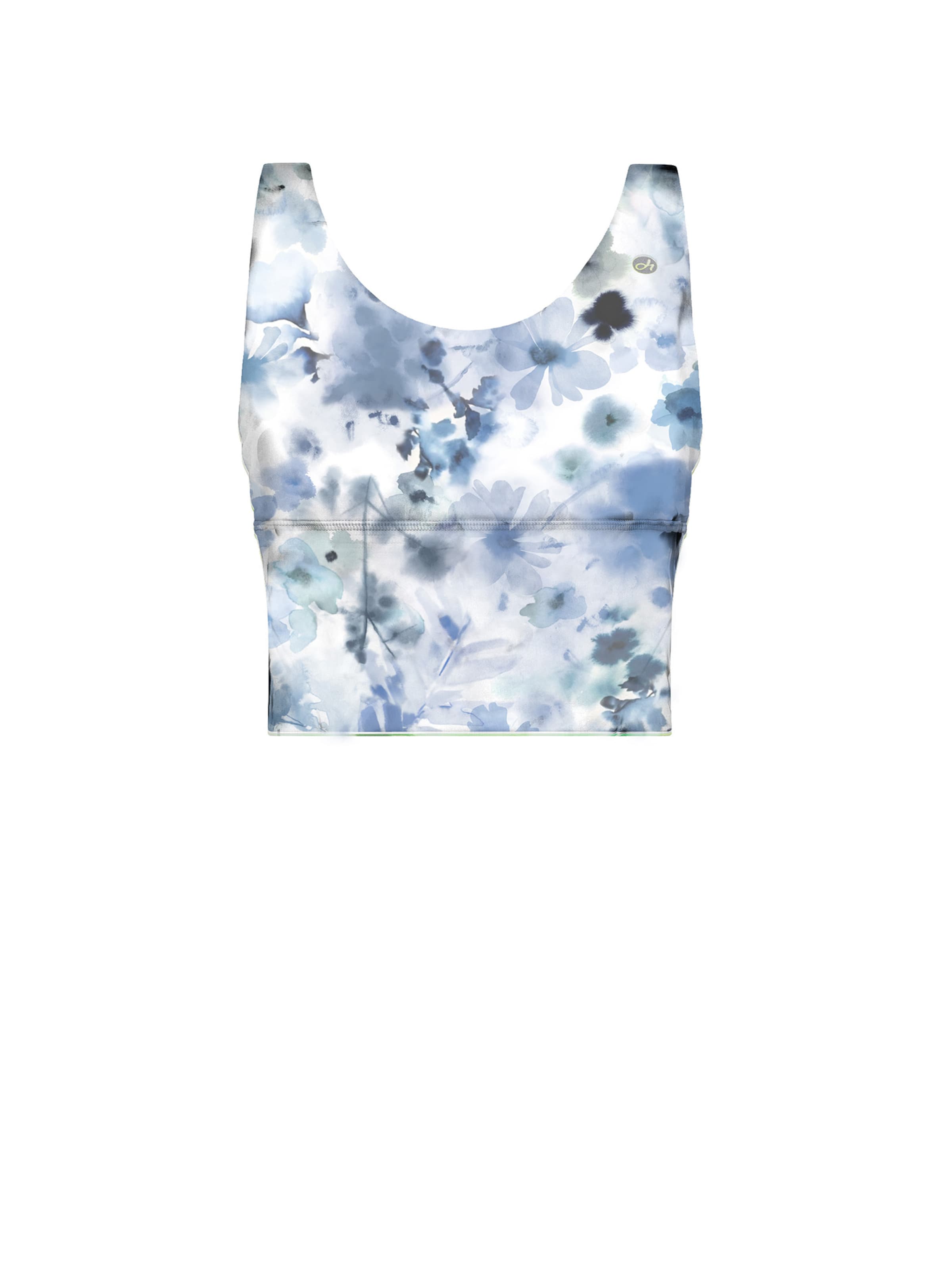 Bustino Reggiseno sportivo di DEHA in blu: frontale