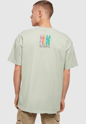 Merchcode Shirt 'Pride Scoops' in Groen