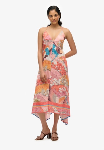 Superdry Jurk in Roze: voorkant