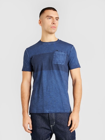 T-Shirt GARCIA en bleu : devant