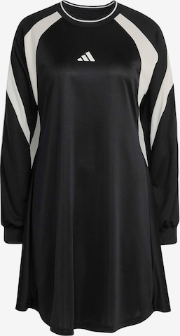 juoda ADIDAS SPORTSWEAR Sportinė suknelė 'HER': priekis