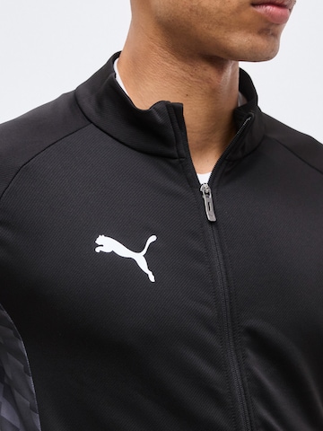PUMA Jakna za trening 'TeamLIGA26' | črna barva