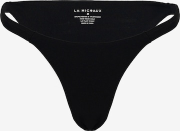 Bas de bikini 'FIERCE' La Michaux en noir : devant