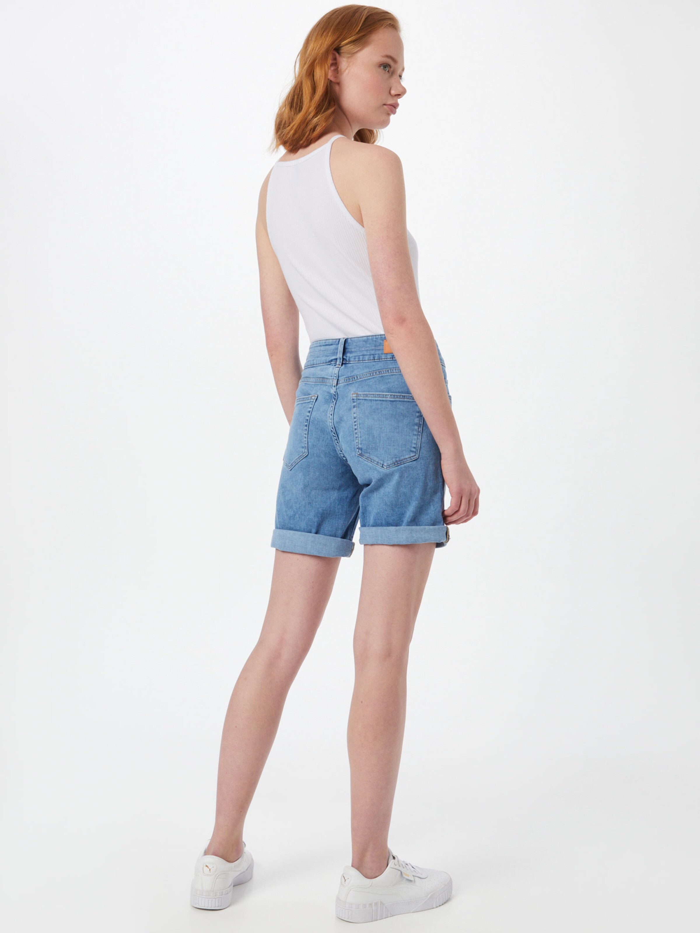 Frauen Große Größen s.Oliver Shorts 'Betsy' in Hellblau - OZ74018 Frauen Große Größen s.Oliver Shorts 'Betsy' in Hellblau - OZ74018