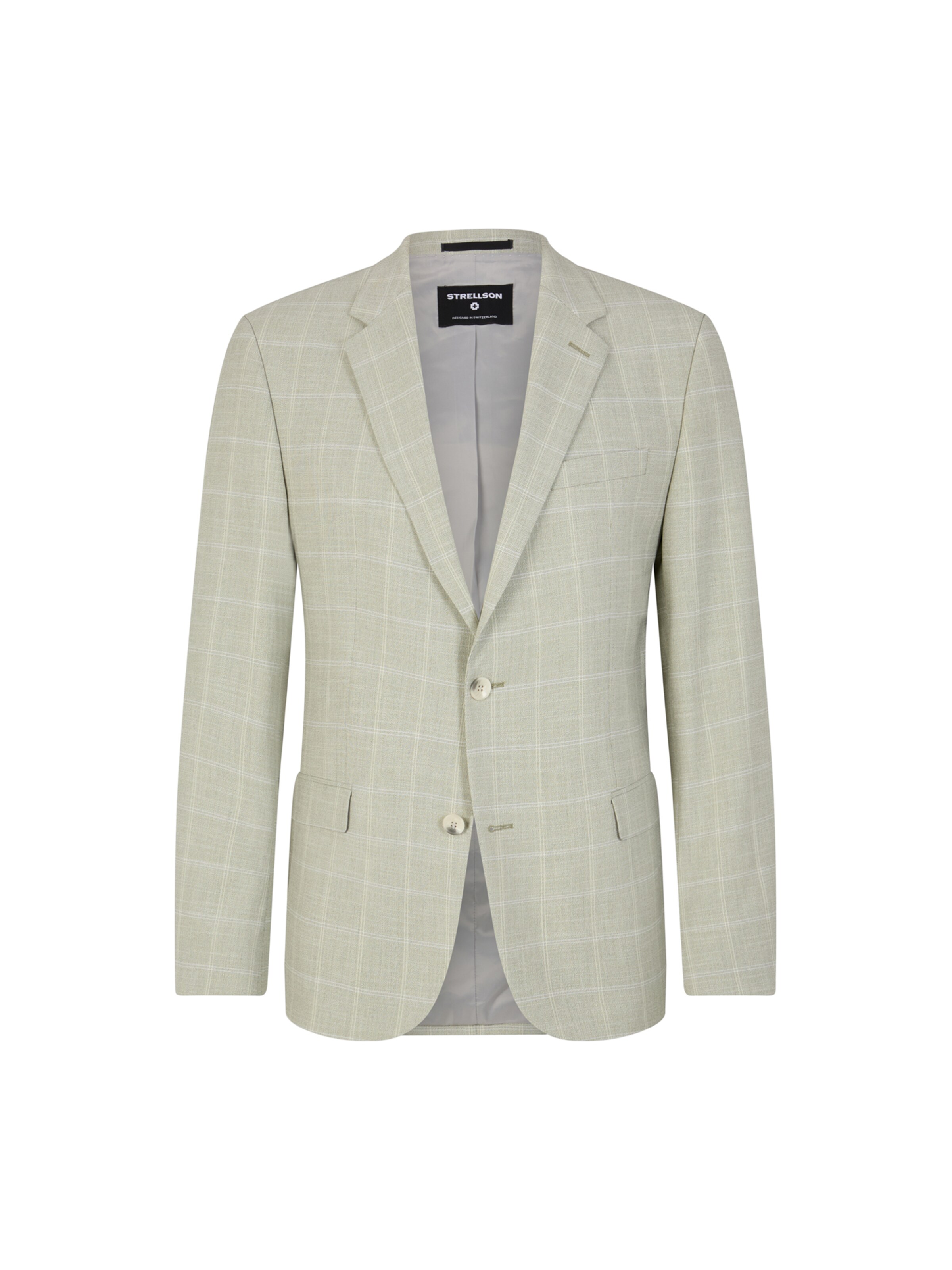 STRELLSON Regular fit Colbert 'Aidan' in Groen: voorkant