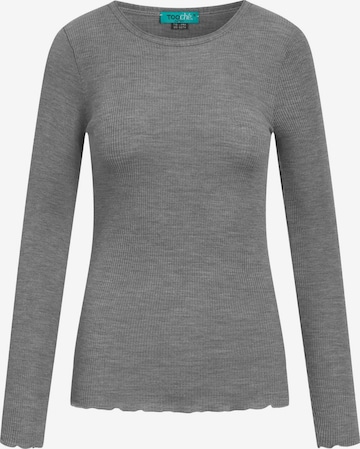 TOOche Pullover 'Oslo' in Grau: Vorderseite