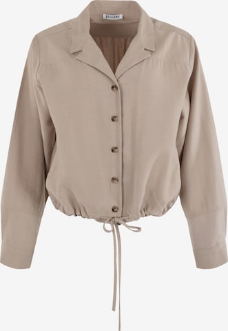 Bellamy Gallery Blouse 'Sachi' in Beige: front