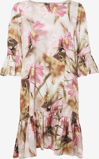 Madam-T Sommerkleid in beige / rosa, Produktansicht