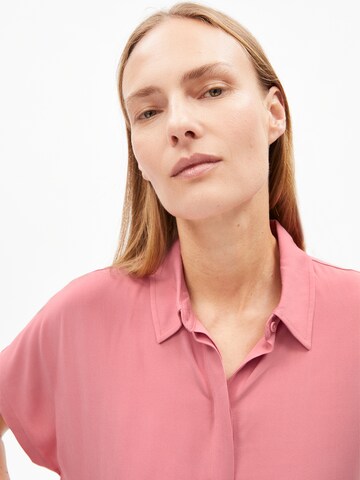 ARMEDANGELS Bluse aus LENZING™ ECOVERO™ Viskose in Orange