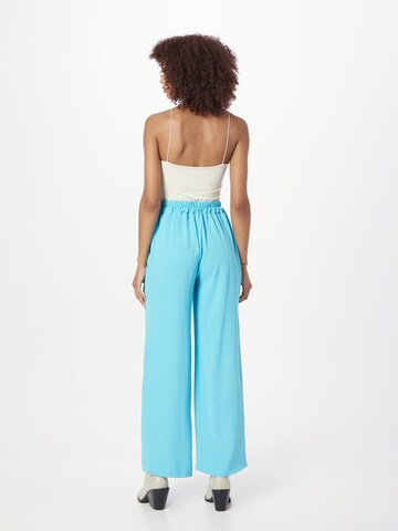 Hailys Loose fit Pleat-Front Pants 'Delila' in Blue