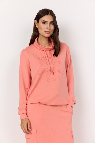 Soyaconcept Sweatshirt in Pink: front