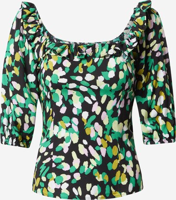 Dorothy Perkins Shirt in Groen: voorkant