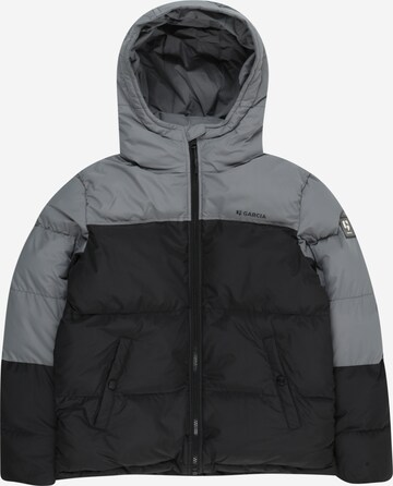 GARCIA JEANS Winter Jacket in Black: front