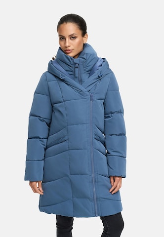Cappotto invernale 'Virenaa 16' di MARIKOO in blu: frontale