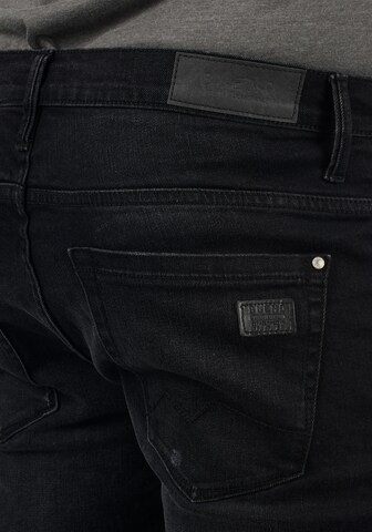 BLEND Slimfit 5-Pocket-Jeans 'Grilux' in Schwarz