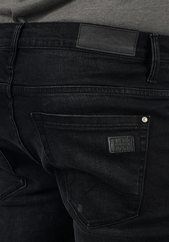 BLEND Slimfit 5-Pocket-Jeans 'Grilux' in Schwarz