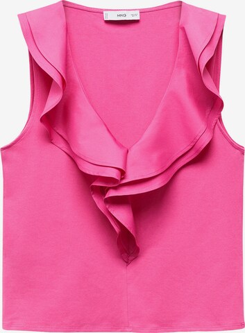 MANGO Top 'POPLI' in Pink: front