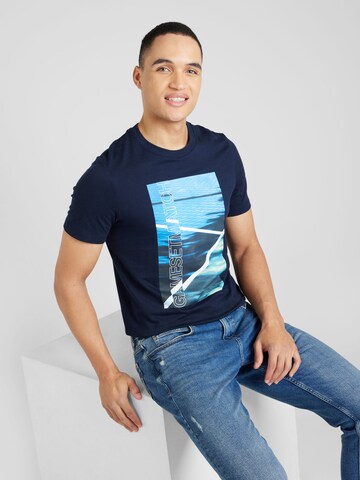 T-Shirt s.Oliver en bleu : devant