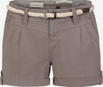 Eight2Nine Regular Pants in Brown: front