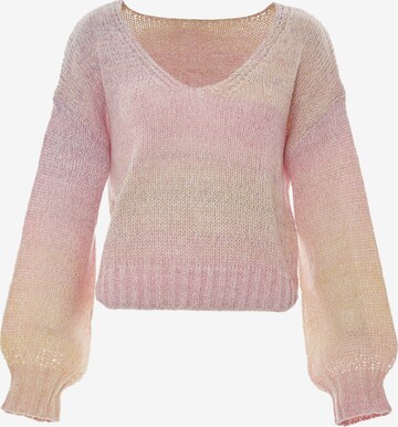 Pull-over MYMO en rose : devant