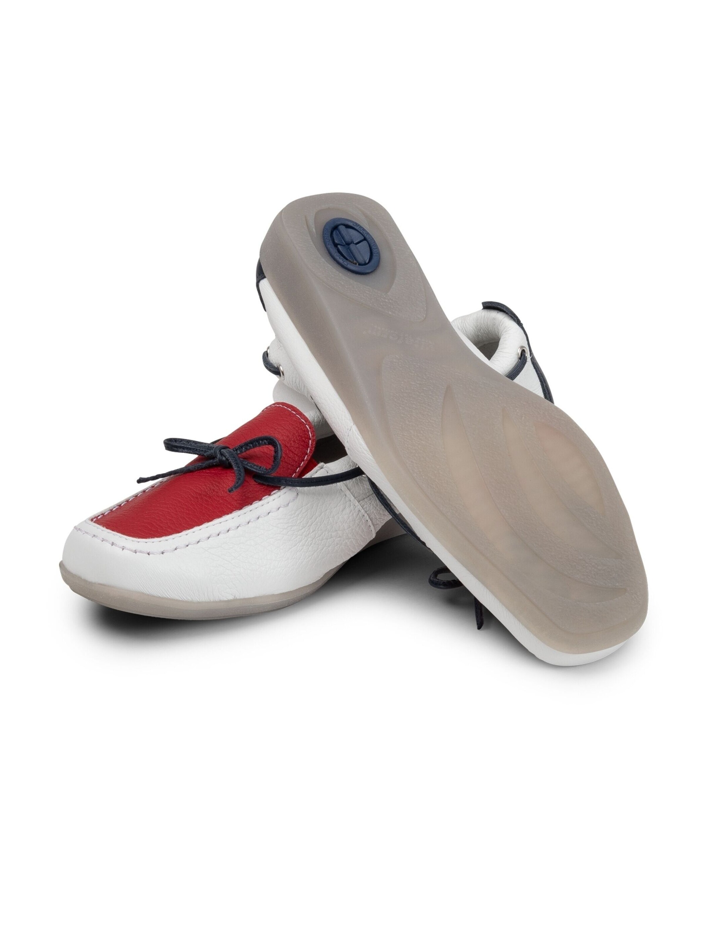 VITAFORM Mokassin in Weiß