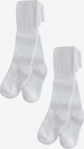 Collant Next en blanc : devant