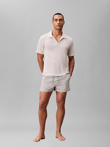 Shorts de bain 'Seersucker' Calvin Klein Swimwear en vert