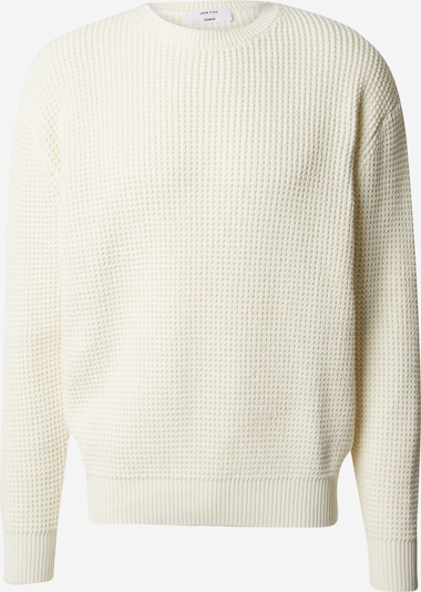 DAN FOX APPAREL Pullover 'Eren' in offwhite, Produktansicht